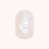 Pink Goldfish 3D Swirl - Press On | Extra Short | Round