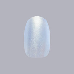 Sky Chrome - Press-On | Short | Round